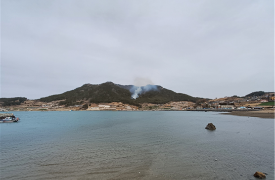 산림당국 전남 여수 산불.. 진화완료