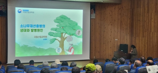 충남도, 소나무재선충병 현장 대응력 높인다