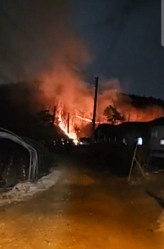 산림당국 경기 화성 산불.. 주불 진화 완료