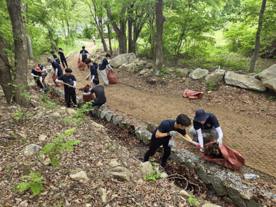 덕유산국립공원사무소, 신임 사무관 및 외교관 대상 국립공원 봉사활동 실시